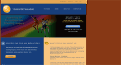 Desktop Screenshot of myfutsalleague.com